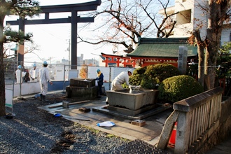 平成29年12月2日から　撤去作業の様子