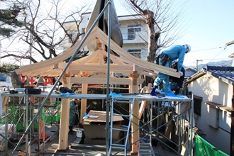 初日でここまで出来ました