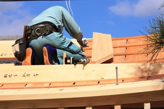 いよいよ屋根です