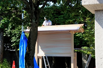 平成30年6月1日　寄付者の芳名板の作成