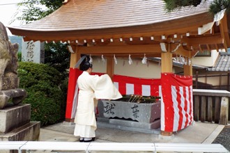 平成30年6月29日　竣工式でのお清め